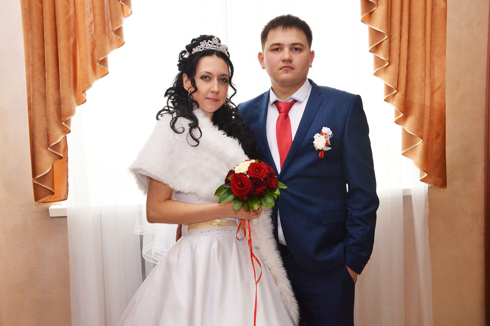 Свадьба Алёны и Аркадия Пугач в Караганде 14 марта 2015 года